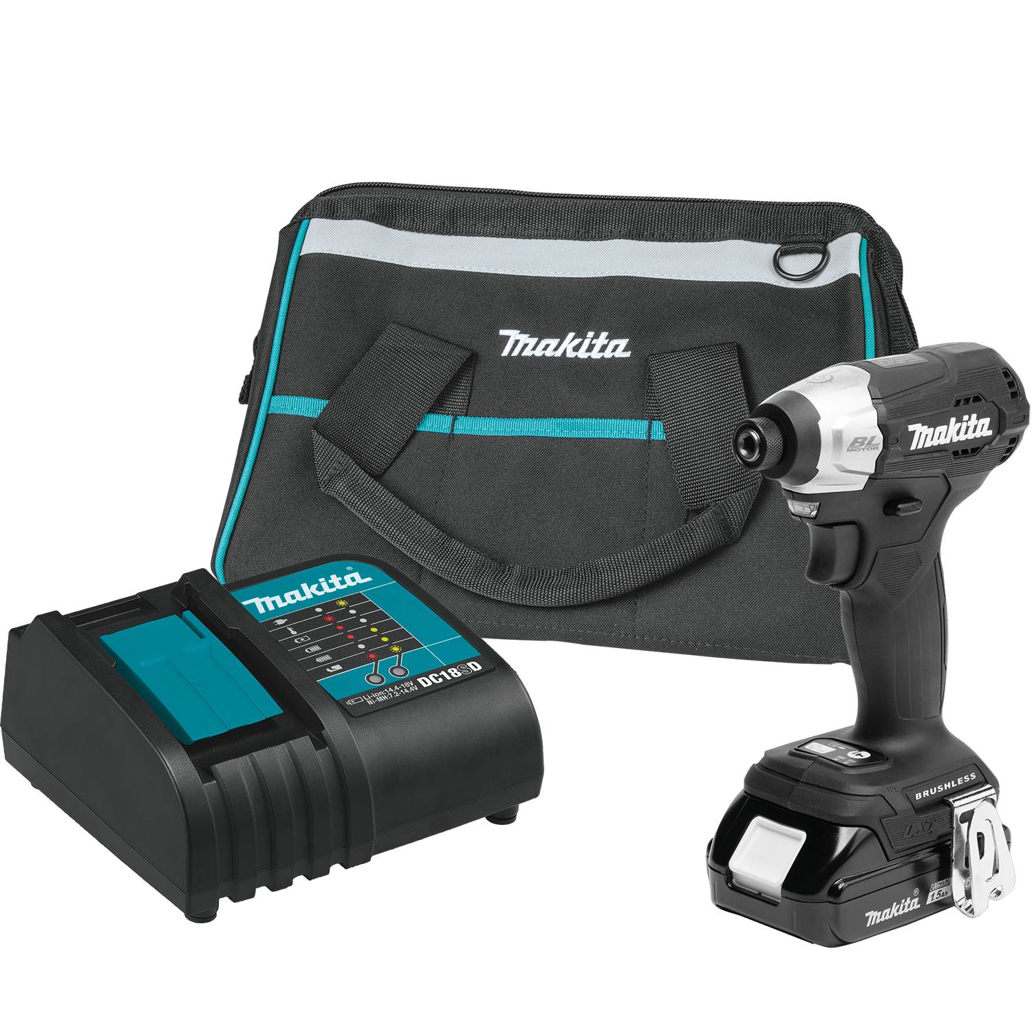 18V LXT® Lithium-Ion Sub-Compact Brushless Cordless Impact Driver Kit (1.5Ah)