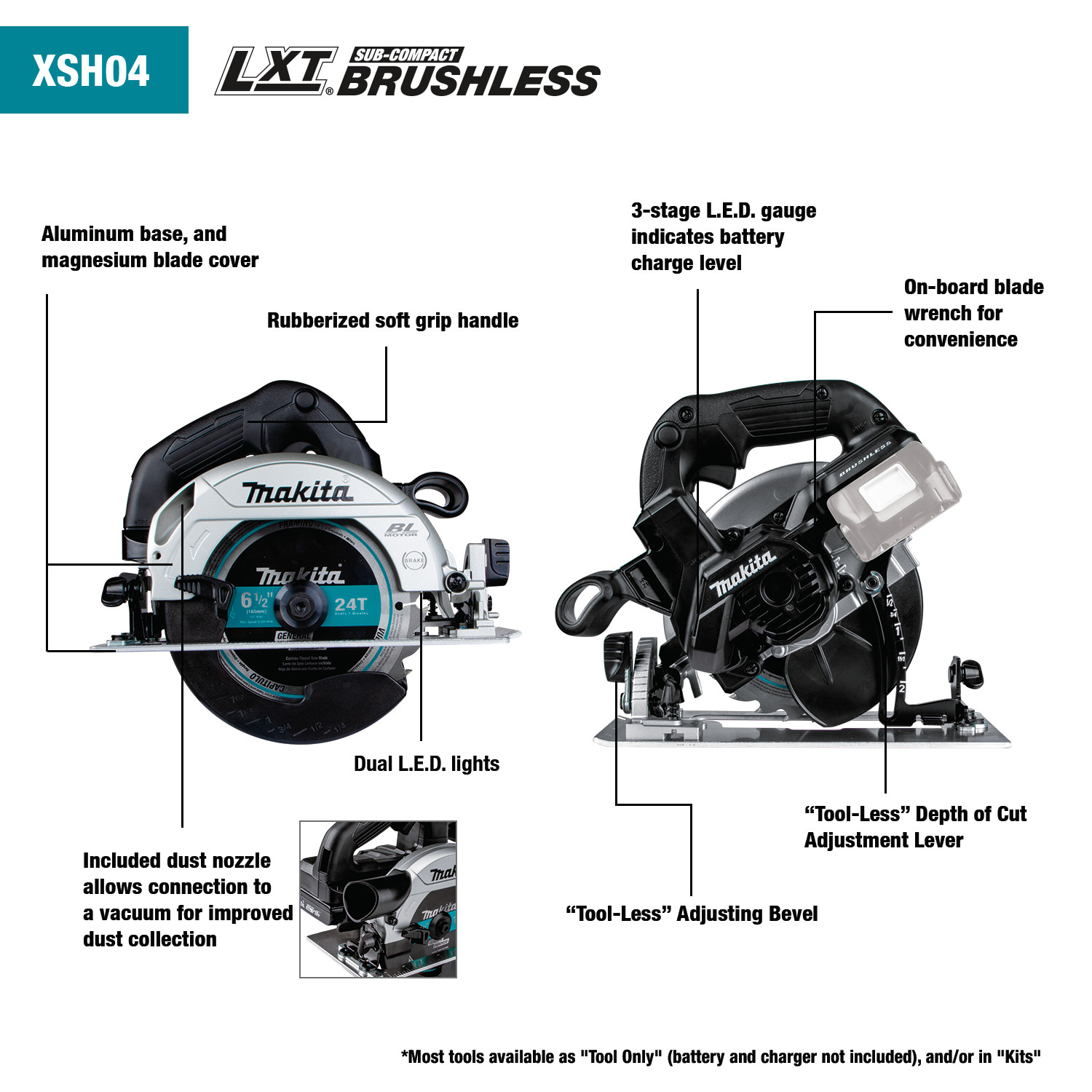 Makita XSH04RB 1078 Makita XSH04RB 1078